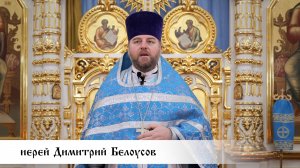 иерей Димитрий Белоусов, проповедь в праздник Сретения Господа Бога и Спаса нашего Иисуса Христа