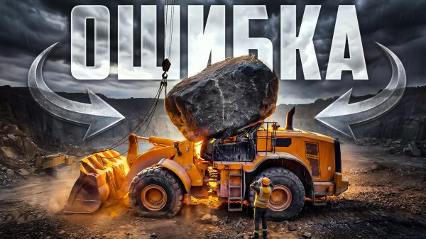 Масштабные ошибки тяжелой техники