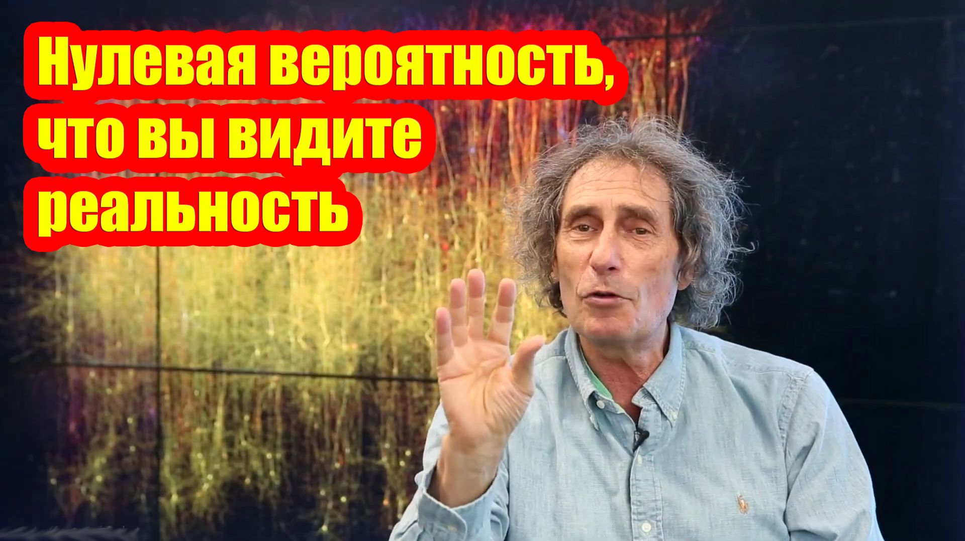 Возможно, вы воспринимаете лишь иллюзию реальности...