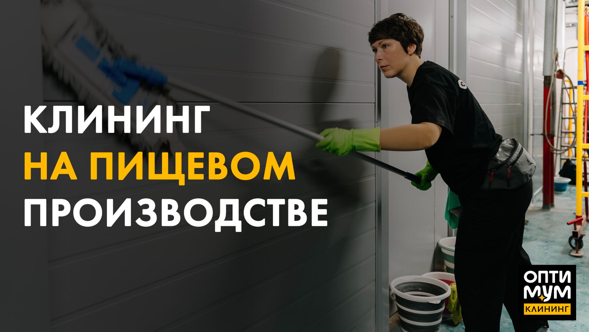 Клининг в цеху Теремка