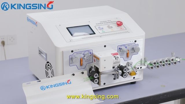 Станок для резки и зачистки провода KS-12HT смотреть онлайн