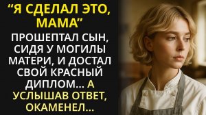 Я ПЛАКАЛ, СЛУШАЯ ЭТОТ РАССКАЗ. Сын шептал на могиле матери, как вдруг услышал знакомый голос...