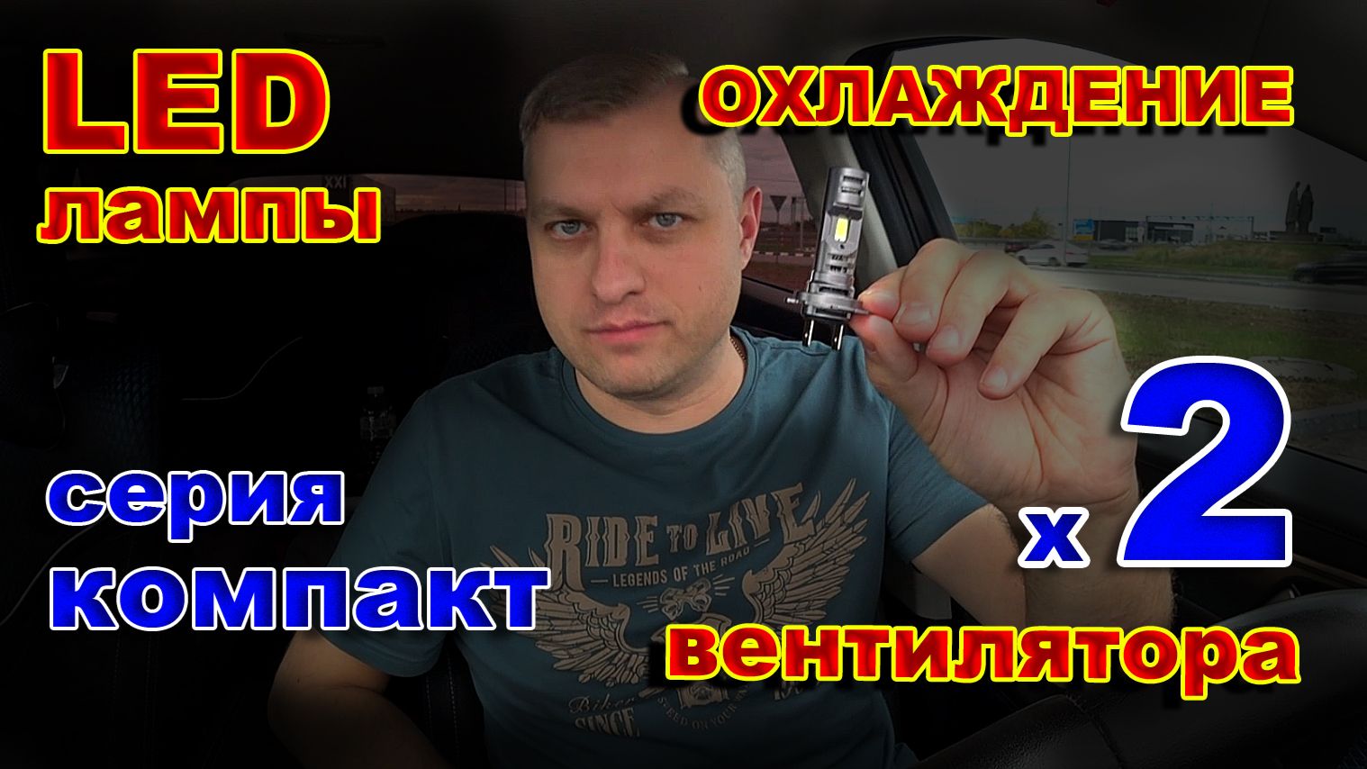 LED лампы Н7 Серия Компакт с Двумя Вентиляторами смотреть онлайн