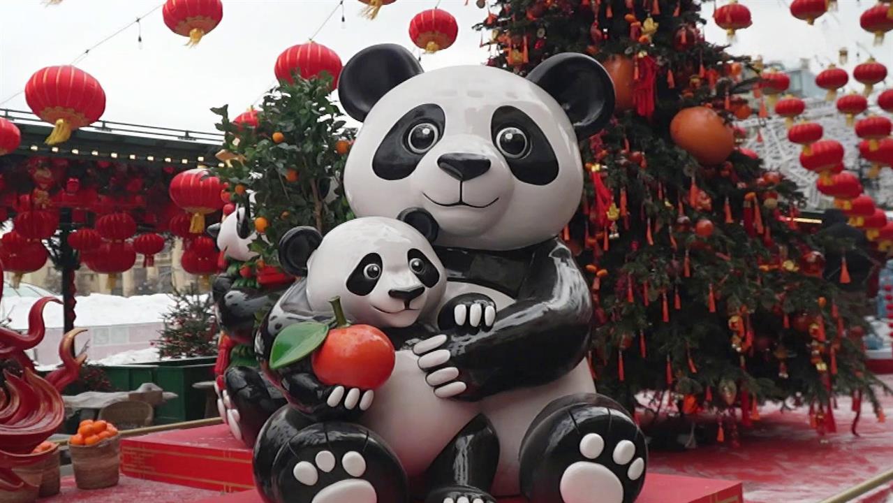 В столице стартовал фестиваль "Китайский новый год в Москве". смотреть онлайн