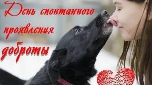 Время добра! С днём проявления доброты. Трогательная музыкальная открытка.