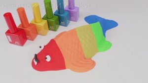 ЛЕПИМ РЫБКУ ИЗ КИНЕТИЧЕСКОГО ПЕСКА ВИДЕОЛЕПКА АСМР ВИДЕО МУЛЬТИКИ ДЛЯ ДЕТЕЙ КАНАЛ ИГРАЛКИ-ЗАЛИПАЛКИ