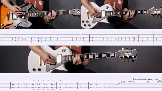 Guns N' Roses - Knockin' On Heaven's Door Cover (Табулатура) Guitar Tutorial TABS смотреть онлайн