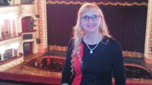 В оперном театре