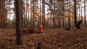 выживал в лесу ЧАСТЬ 4