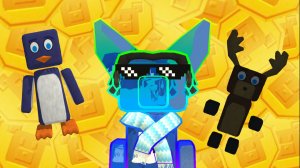 Все монеты в Снежной Долине [super_bear_adventure]