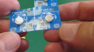 Батарейки RENATA 392 для часов Электроника.