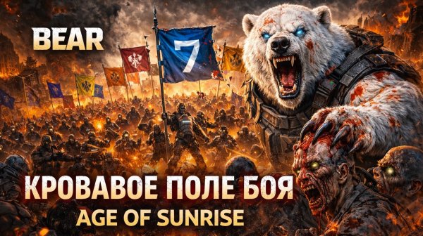 AGE OF SUNRISE. IRONBLOOD BATTLEFIELD. World 7. Кровавое поле боя.