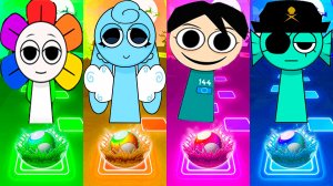 Coffin Dance Спрунки 191 уровень - Мультики про Спрунке | МУЛЬТФИЛЬМЫ SPRUNKI в Tiles Hop