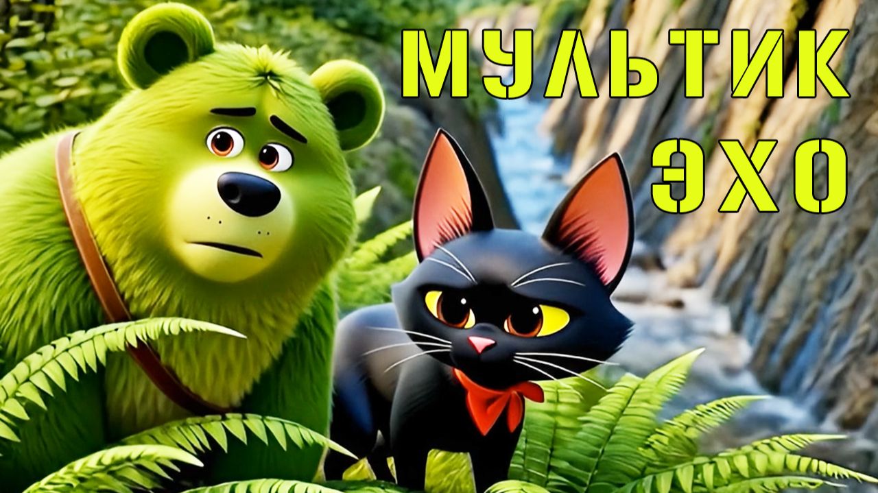 GREEN FREDDY AND SUPER CAT ИЩУТ ЭХО 🐱 Супер Кот Мультфильм смотреть онлайн