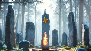 Огонь весны - Нежная музыка леса друидов для отдыха, фоновая музыка для расслабления