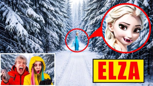 СЕРЬЁЗНО? МОЙ ДРОН СНЯЛ ЗЛУЮ ЭЛЬЗУ В РЕАЛЬНОЙ ЖИЗНИ!