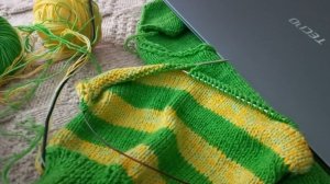 влог одного дня-вязание продолжается