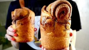 ХИТовая ПАСХА 2025! Кулич СИННАБОН но НЕ КРАФФИН! Рецепт Шикарного КУЛИЧА ПРОСТО и ЛЕГКО!