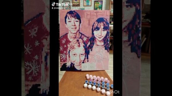 Рисую портрет с фотографии