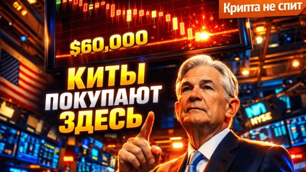 Где ДНО РЫНКА? BlackRock инвестирует в ЭФИР! Инфляция давит на Биткоин? | Крипта не спит 16.02.2026