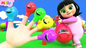 Семья Пальчиковых, Где вы? - Песенка для детей о пальчиковых шариках | Детские стишки и песенки Мелл