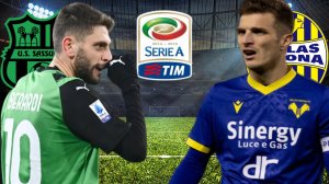 ФУТБОЛ ЧЕМПИОНАТ ИТАЛИИ SERIA А.  САССУОЛО - ВЕРОНА.  ТЕКСТОВАЯ ОНЛАЙН ТРАНСЛЯЦИЯ