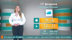 Погода в Старом Осколе на 17 февраля