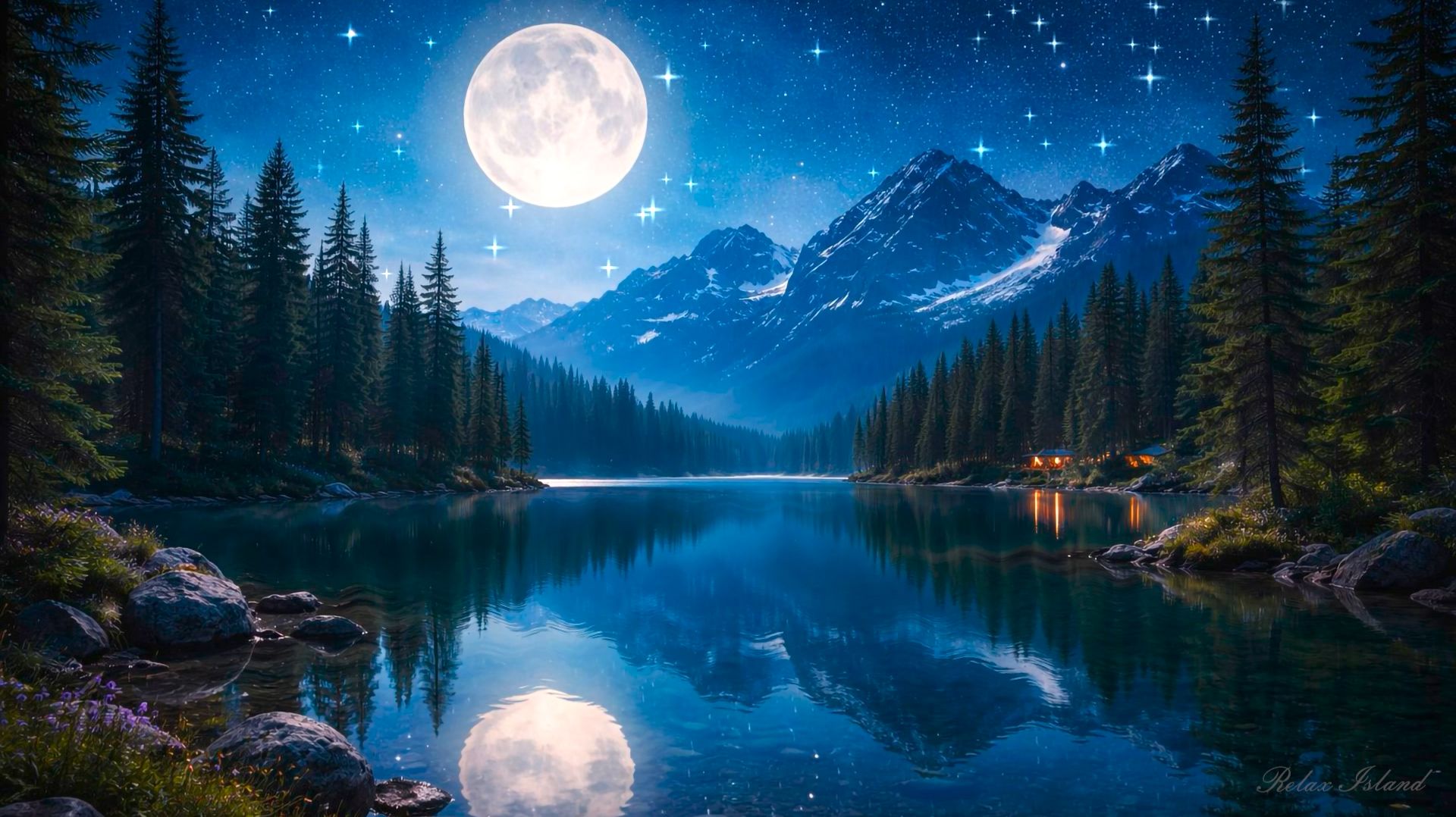 ОЧЕНЬ КРАСИВАЯ УСПОКАИВАЮЩАЯ МУЗЫКА ДЛЯ СНА 🎵 ЛУННАЯ МЕДИТАТИВНАЯ РАССЛАБЛЯЮЩАЯ МУЗЫКА ДЛЯ ДУШИ смотреть онлайн