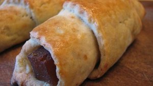 Рогалики с мармеладом на картофельном тесте