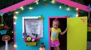 Детский игровой домик своими руками ⧸ Colorful playhouse for kids