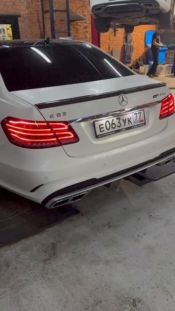 E63 AMG W212 Eisenmann Exhaust