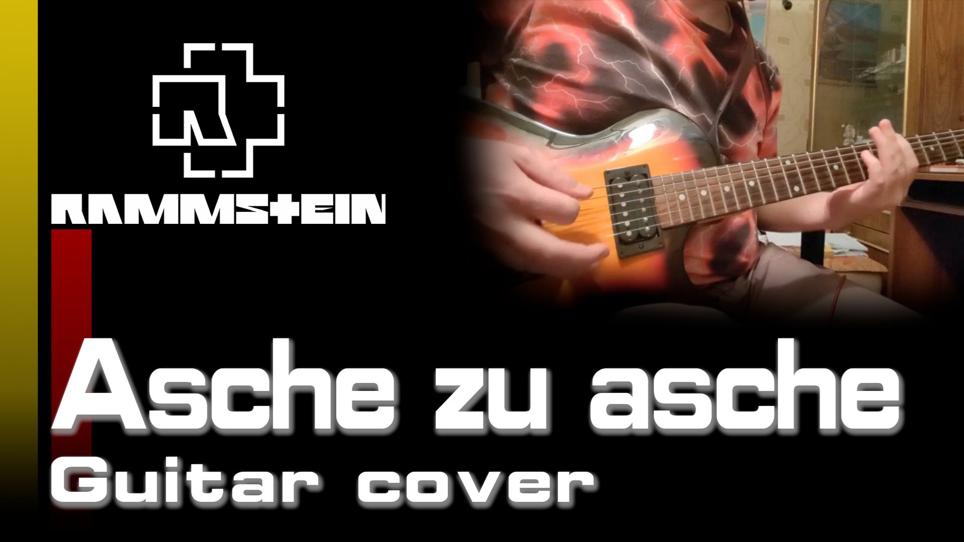 Rammstein - Asche zu asche [Guitar cover]