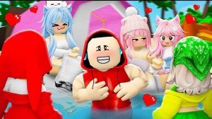 Джей-Джей попал в ловушку на вечеринке у бассейна! Анимация