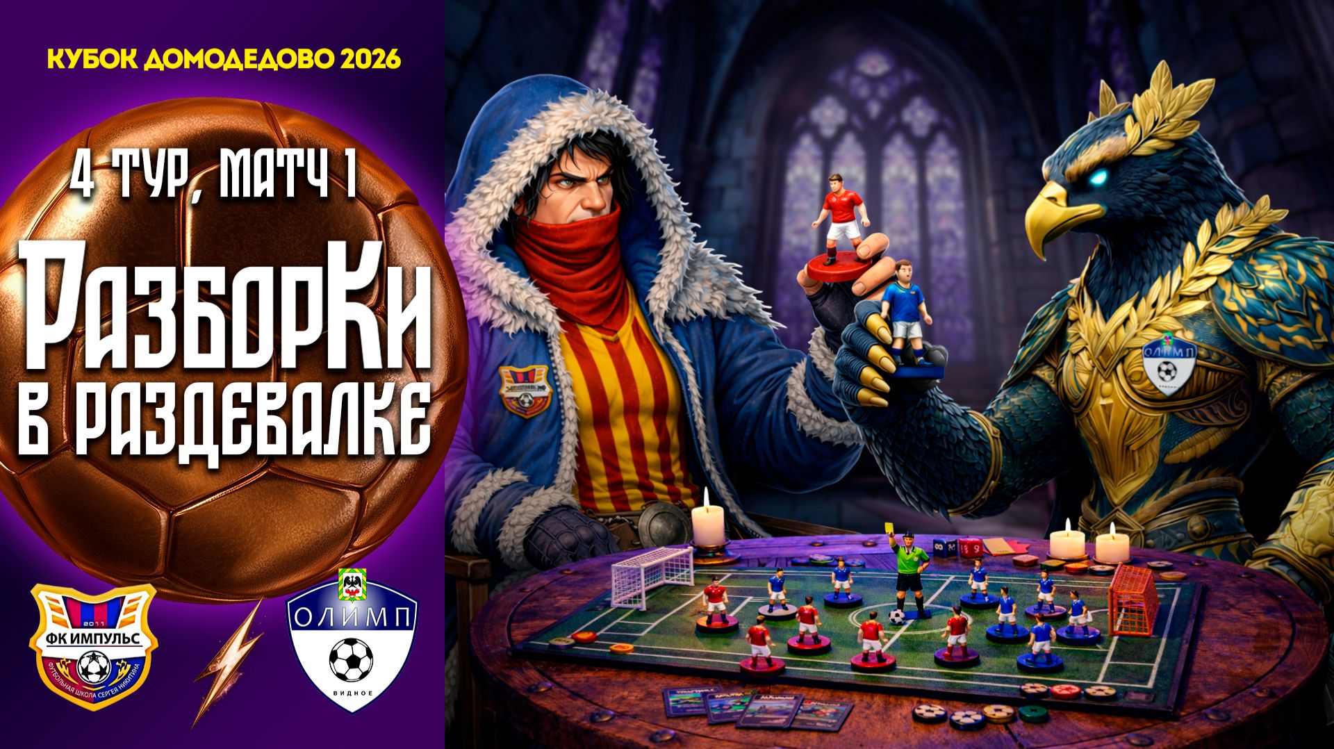 РазборКи в раздевалке | ФК Импульс – ФК Олимп | 4 тур