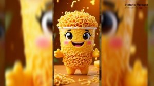 Доброе утречко, с веселой едой! #утро #еда