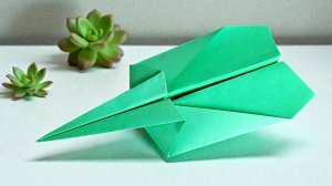 Как сделать самый быстрый и маневренный бумажный самолетик