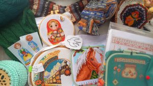 ВЯЗАЛЬНО-ВЫШИВАЛЬНЫЙ ВЛОГ 5/26 🧶✅️