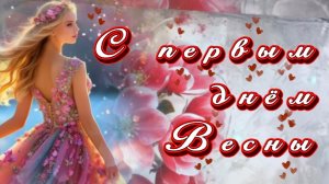 С первым днём весны! Весна прекрасная пора, песни о весне