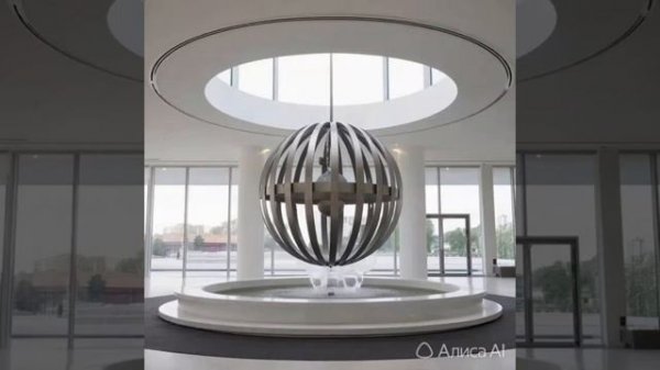 Фонтан - футуристическая сфера