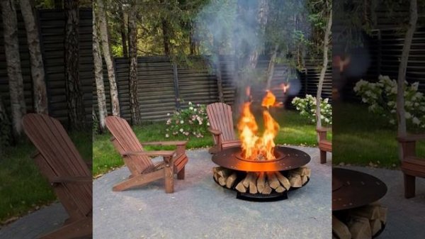 Уличный очаг R120