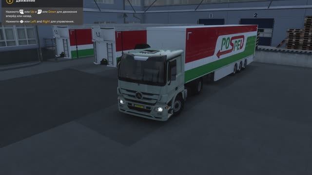 Euro Truck Simulator 2 #31 - Перевозка Куриного мяса 310км смотреть онлайн