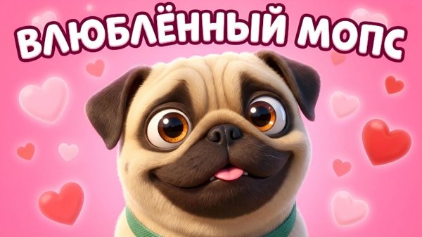 ВЛЮБЛЕННЫЙ МОПС 💘 МУЛЬТИК ДЛЯ ДЕТЕЙ 🐶💖🍦