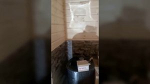 Видео с полей - баня 6х3 из клееного бруса 80х140 мм