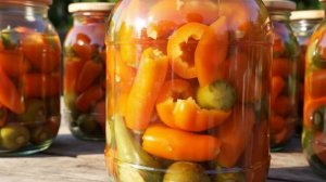 ПЕРЕЦ МАРИНОВАННЫЙ "ПАЛЬЧИКИ ОБЛИЖЕШЬ" НА ЗИМУ