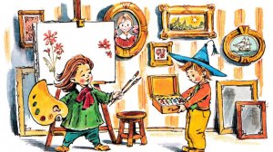 Приключения Незнайки - Как Незнайка был художником - Глава 3