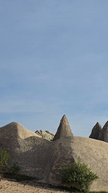 Красивые скалы в Каппадокии, Турция