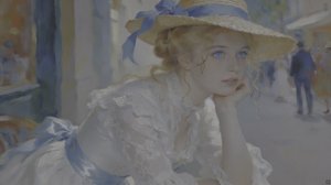 HDR Visual Poems  Renoir  Stepping into the World of Gathering Flowers 4K