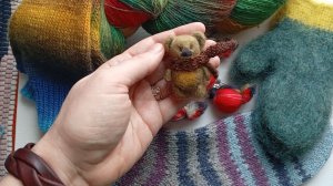 Теплый-теплый, шерстяной-шерстяной, цветной-цветной влог 2 серия #вязовлог #handmade #валяние #knit