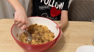 Готовим пирожное картошка 🥔 #ваша_Саша😝 #готовка