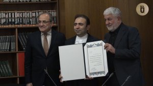 ՌՀՀ Արևելագիտության ինստիտուտի տնօրեն Գ․ Ասատրյանը - Իրանի գիտությունների ակադեմիայի պատվավոր անդամ